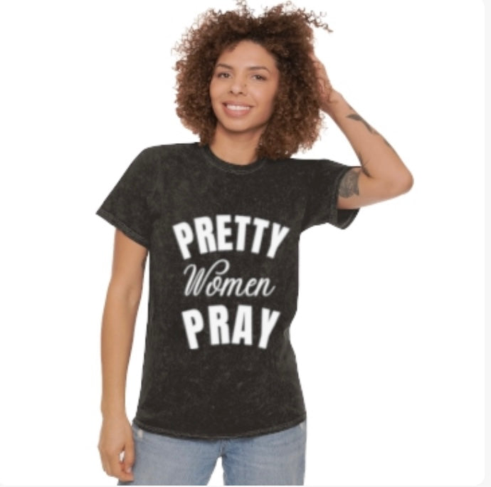 Pretty Women Pray “Ask Me For Prayer”