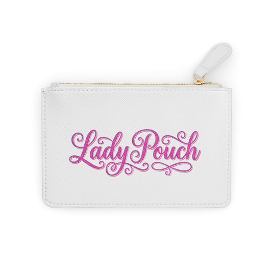 Lady Pouch Mini Clutch Bag — Feminine Zip Pouch for Cards & Cosmetics