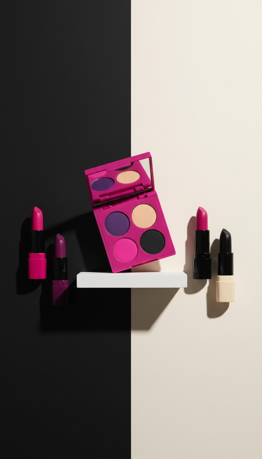 Vivid Magenta eyeshadow palette