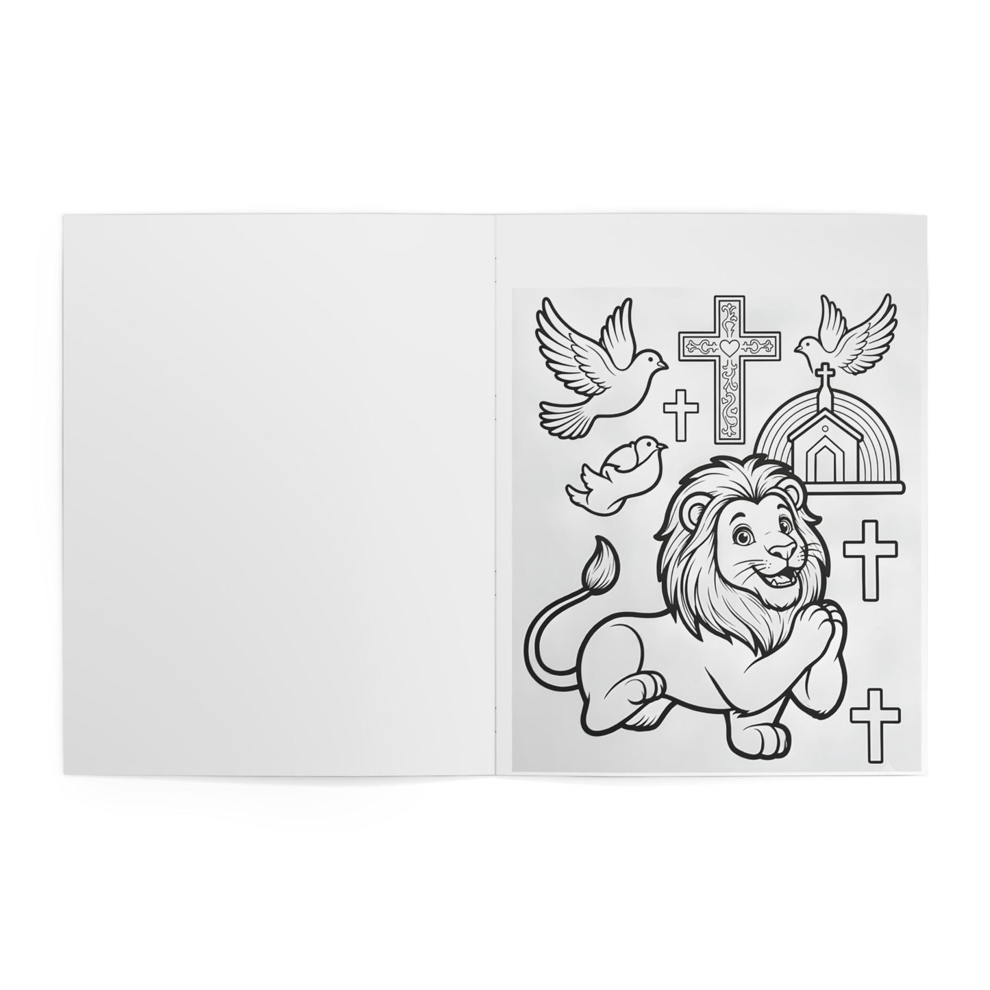 Little Worshippers TV Let's Take God Back 2 School Coloring Book